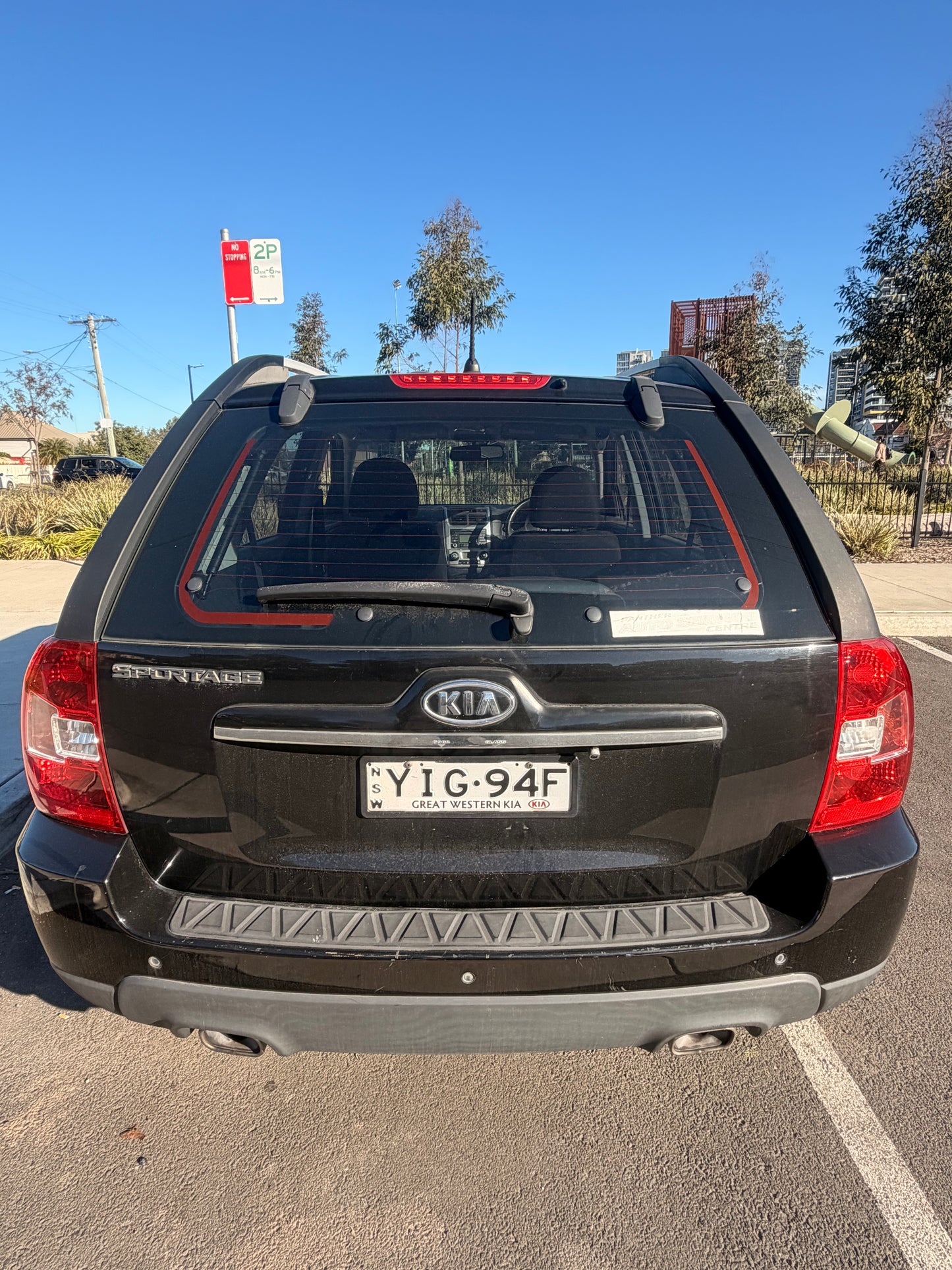 2009 Kia Sportage Black | 2009年　キア　スポタ－ジュ黒